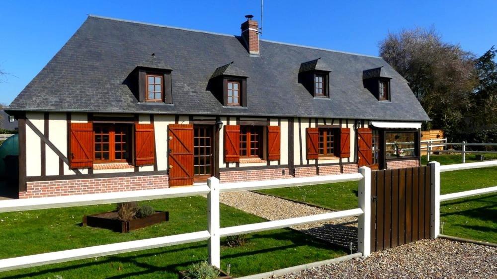 Le Pressoir Apartment Beaumesnil  ภายนอก รูปภาพ